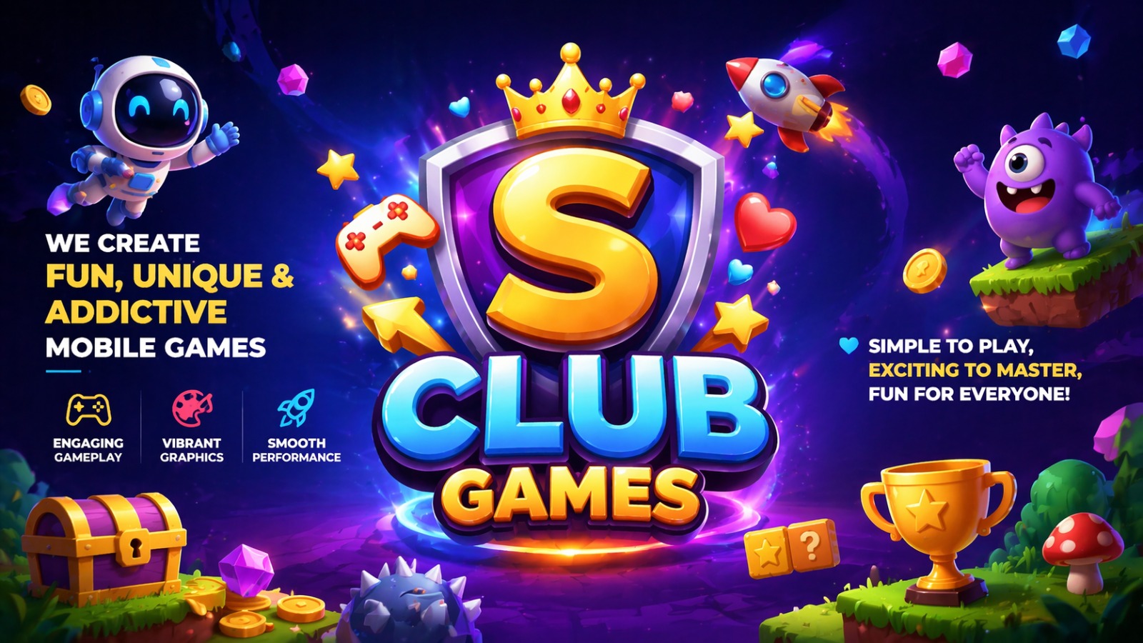 S Club Games Characters